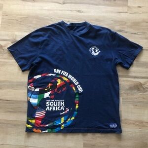 FIFA World Cup 2010 South Africa Blue T-Shirt